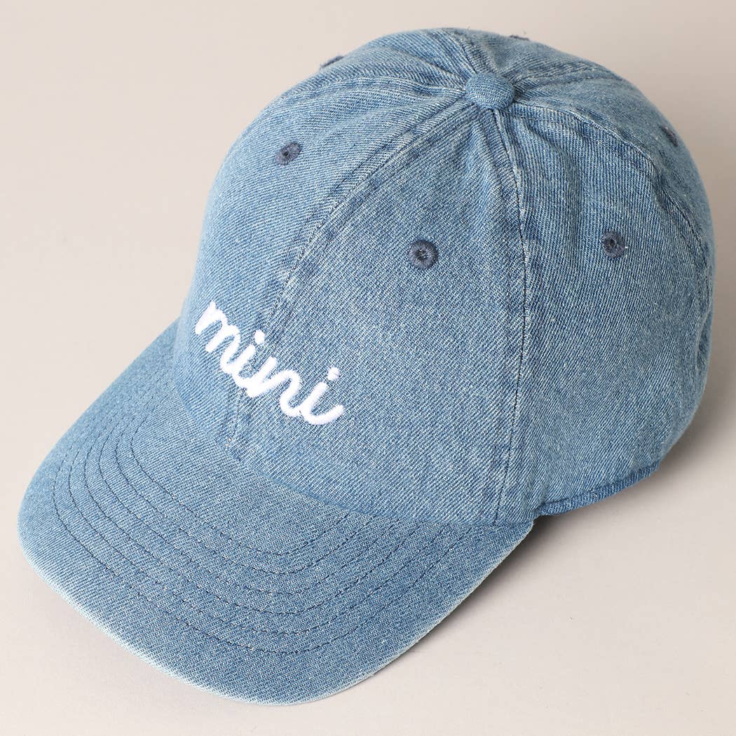 Mini Children's Baseball Cap