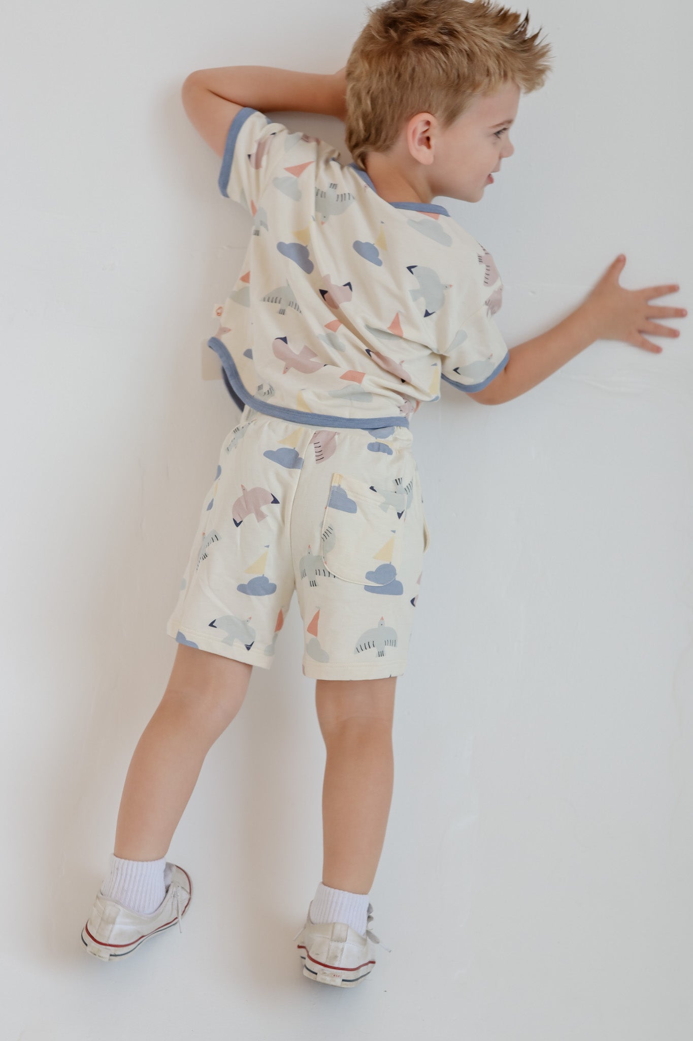 Summer Sailing French Terry Short Set