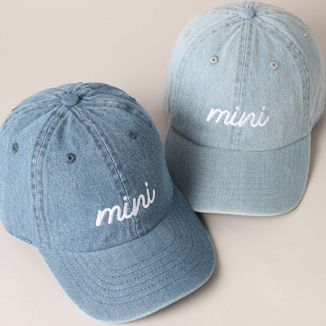 Mini Children's Baseball Cap