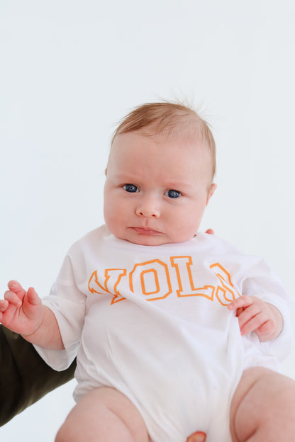 Vols Graphic Baby Bubble Romper | White