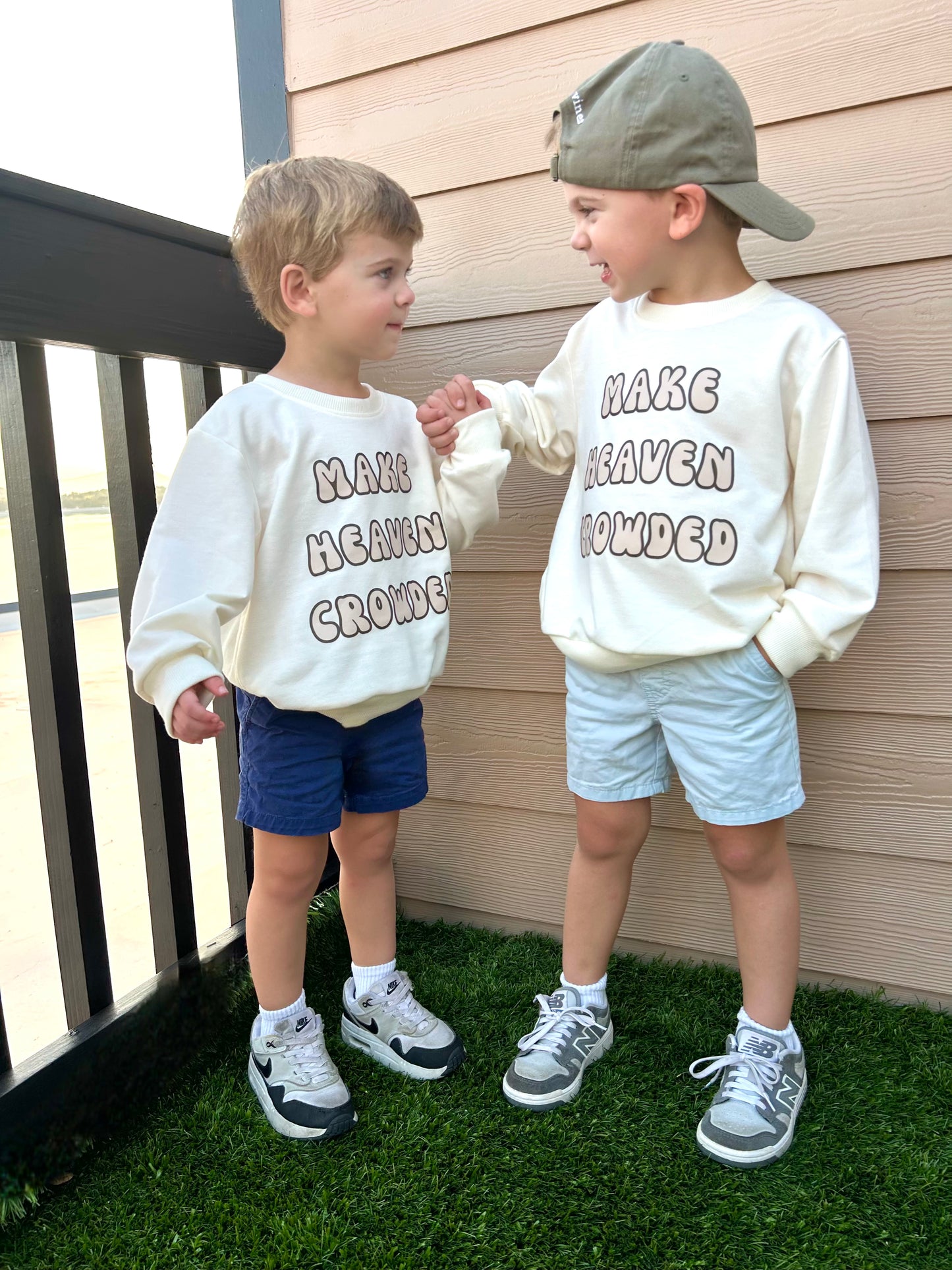 Make Heaven Crowded Crewneck