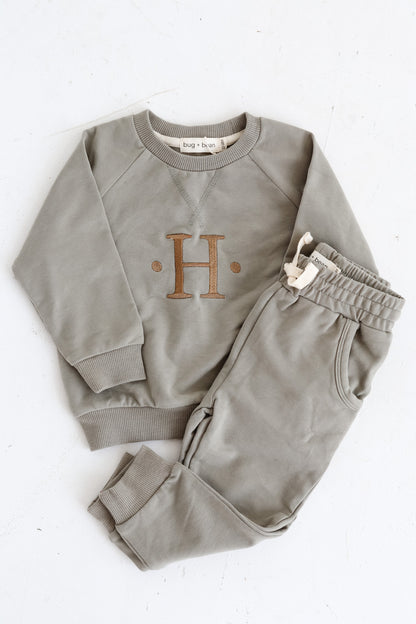 Sweatshirt + Jogger Matching Set | Sage