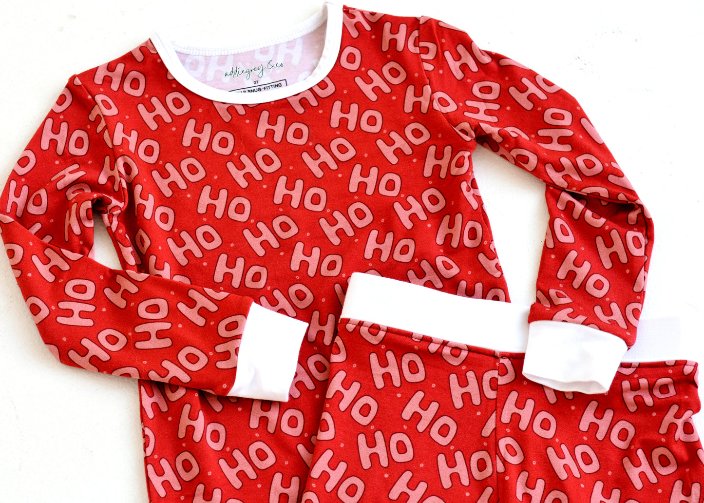 Ho Ho Ho Holiday Bamboo PJ