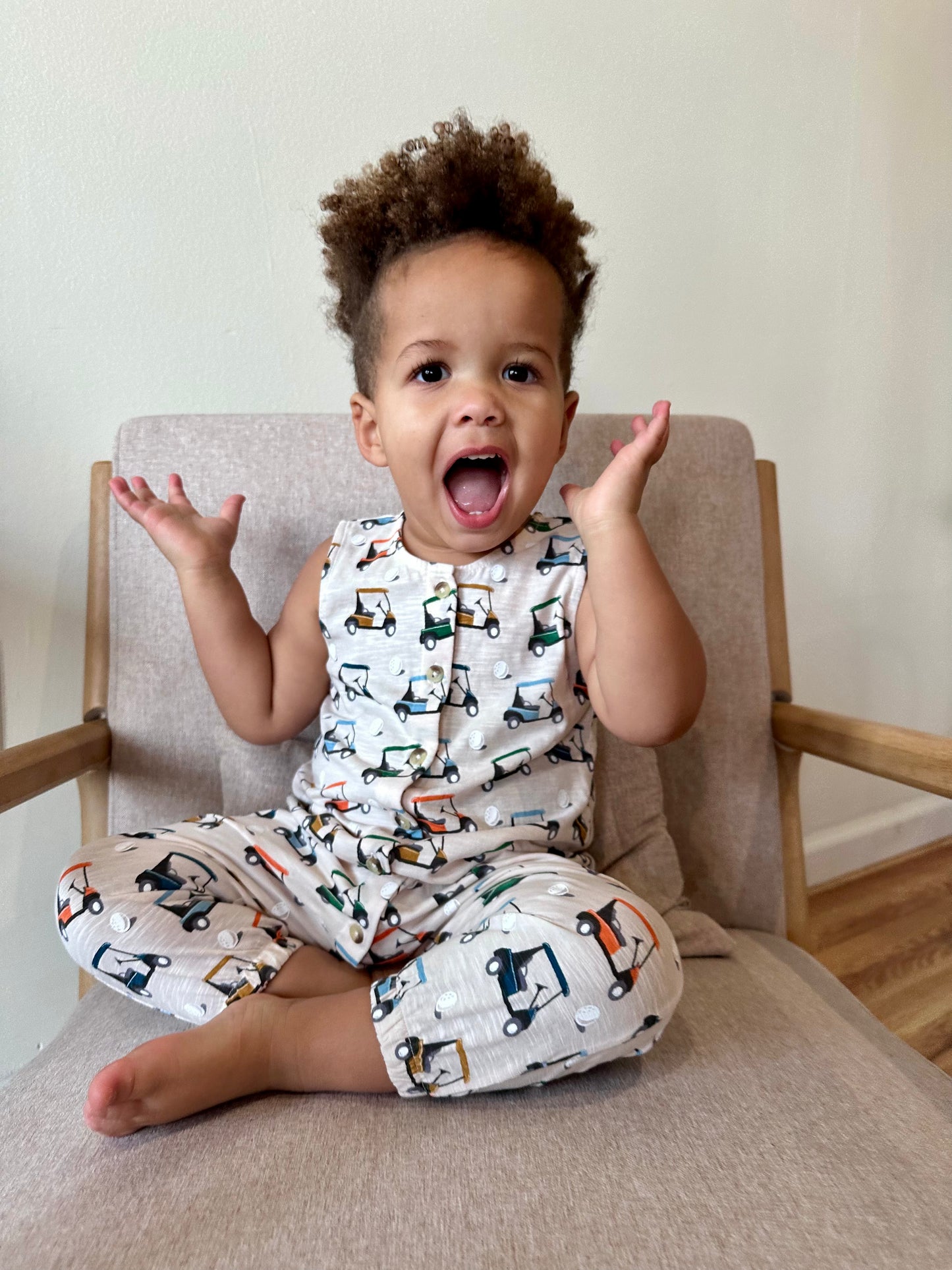 Organic Golf Cart Jumpsuit