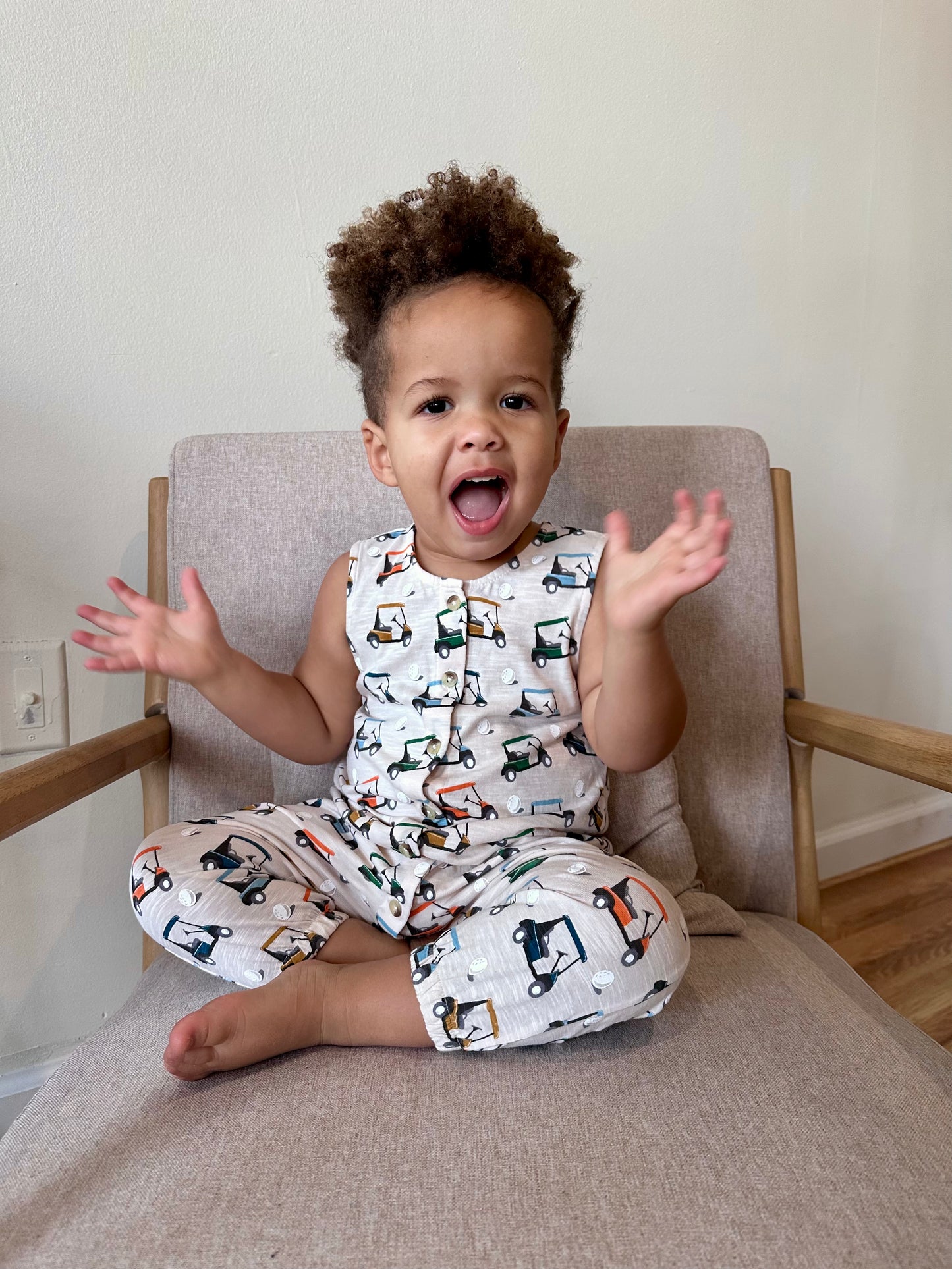 Organic Golf Cart Jumpsuit