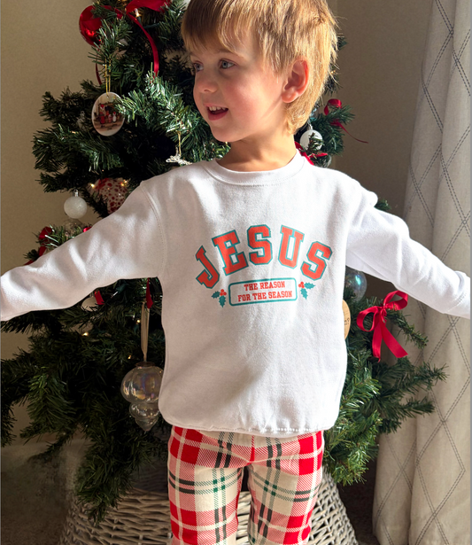 Jesus, The Reason For The Season Crewneck Sweatshirt